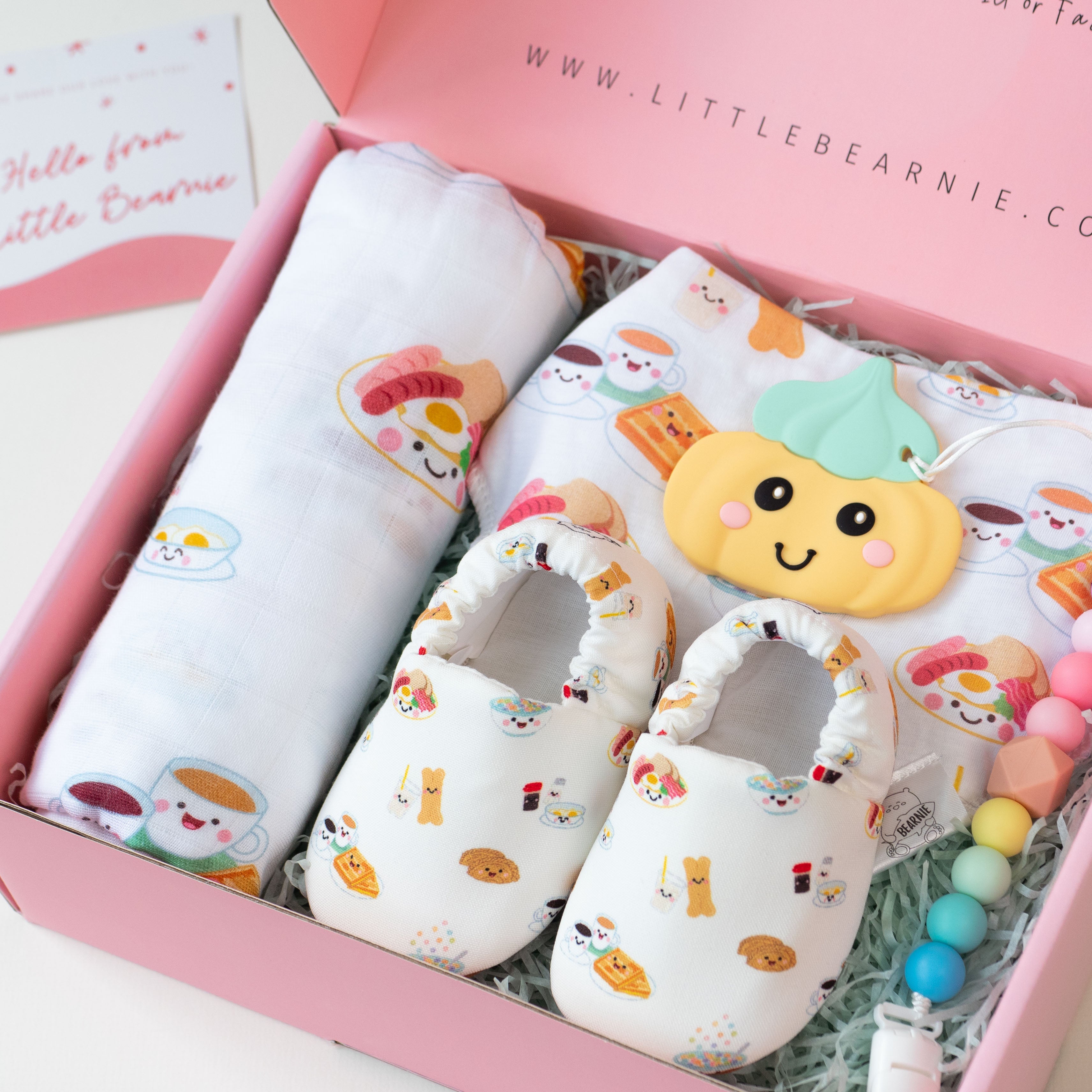 Hello Little One - Baby Luxe Gift Set (Breakfast Delights) | Little Bearnie