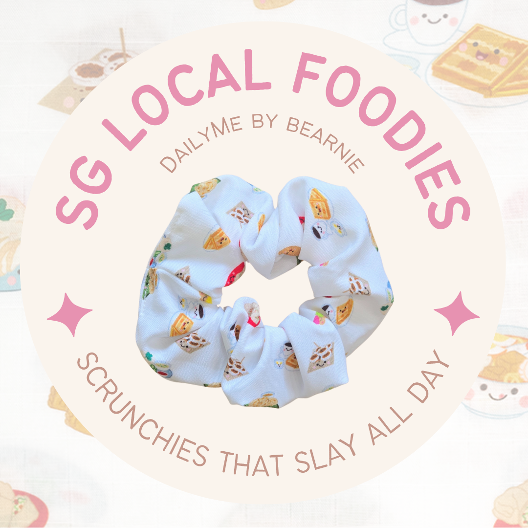 Scrunchies / Hair Tie - Singapore Local Foodies