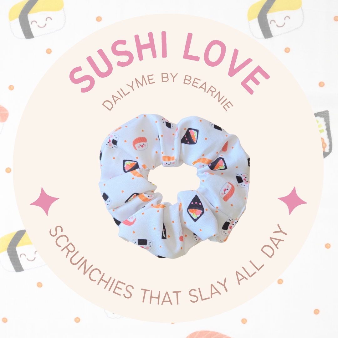 Scrunchies / Hair Tie - Sushi