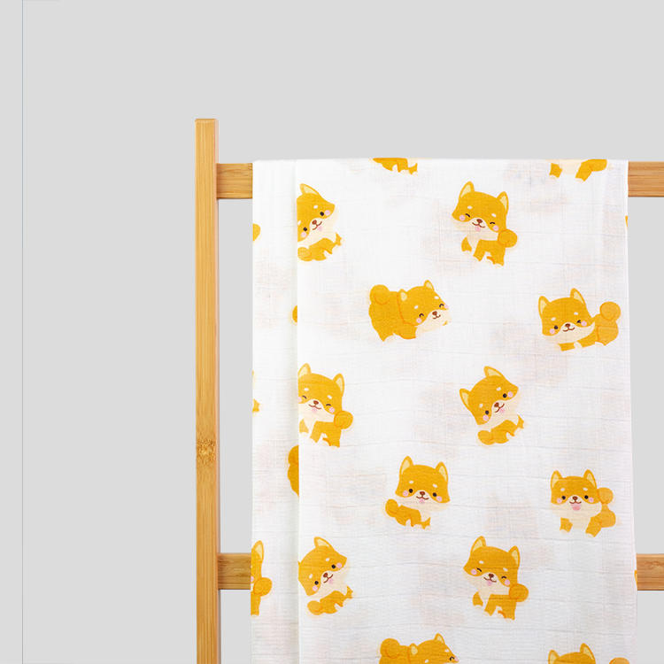 Swaddle / Baby Blanket - Shiba