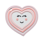 [SALE] Modern Baby Teether - Hearts - Little Bearnie 