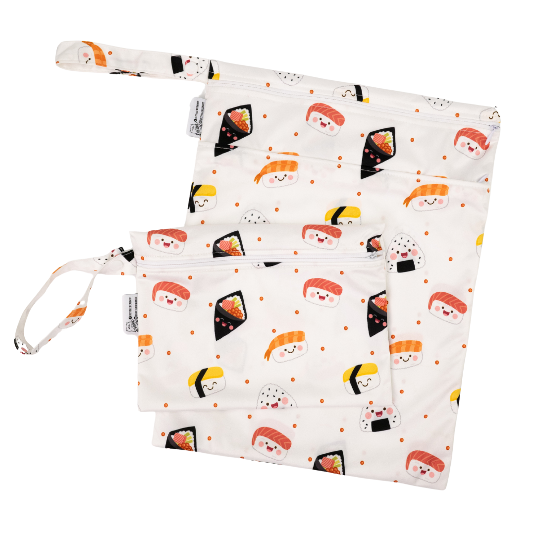[Bundle of 2]Multipurpose Wet Bags Ver2 - Sushi Love - Little Bearnie 