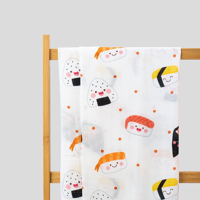 Swaddle / Baby Blanket - Sushi Love