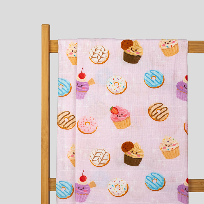 Swaddle / Baby Blanket - Sweet Treats