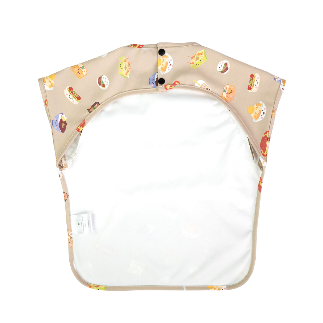 Junior Short Sleeved Waterproof Bib - Taiwan Foodies