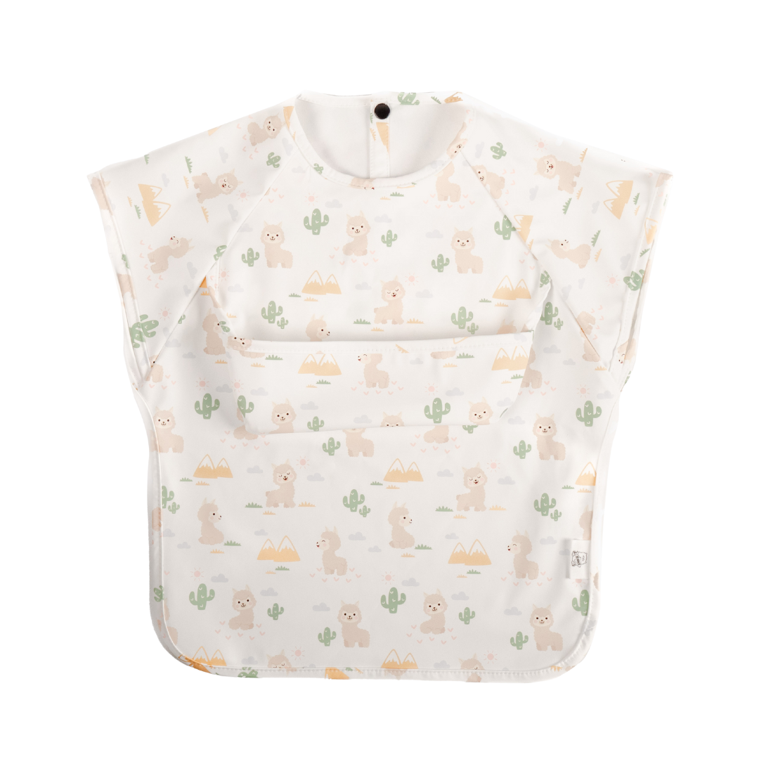 Junior Short Sleeved Waterproof Bib - Alpaca