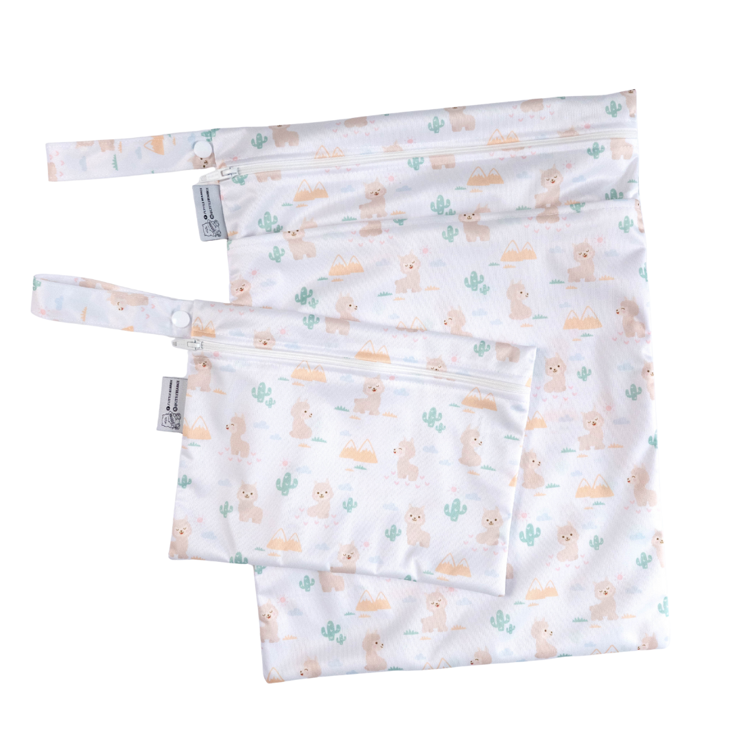 [Bundle of 2] Multipurpose Storage Bag / Wet Bags (V.2 - Waterproof Series) - Alpaca