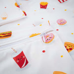[Bundle of 3]Multipurpose Wet Bags - Fast Food - Little Bearnie 