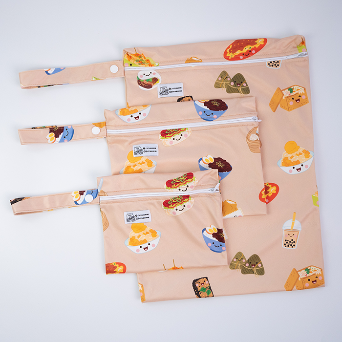 [Bundle of 3]Multipurpose Wet Bags - Taiwan Foodies - Little Bearnie 