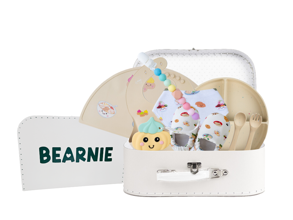 Happy 100 Days Gift Set (Personalised Name on Box) - Little Bearnie 