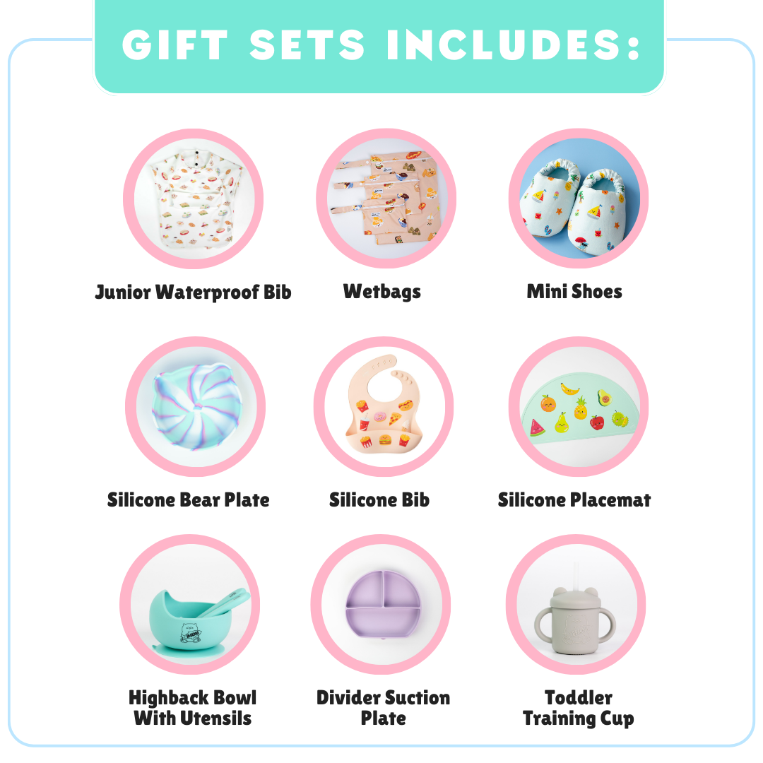 Bundle of Joy Gift Set (Personalised Name on Box) - Little Bearnie 