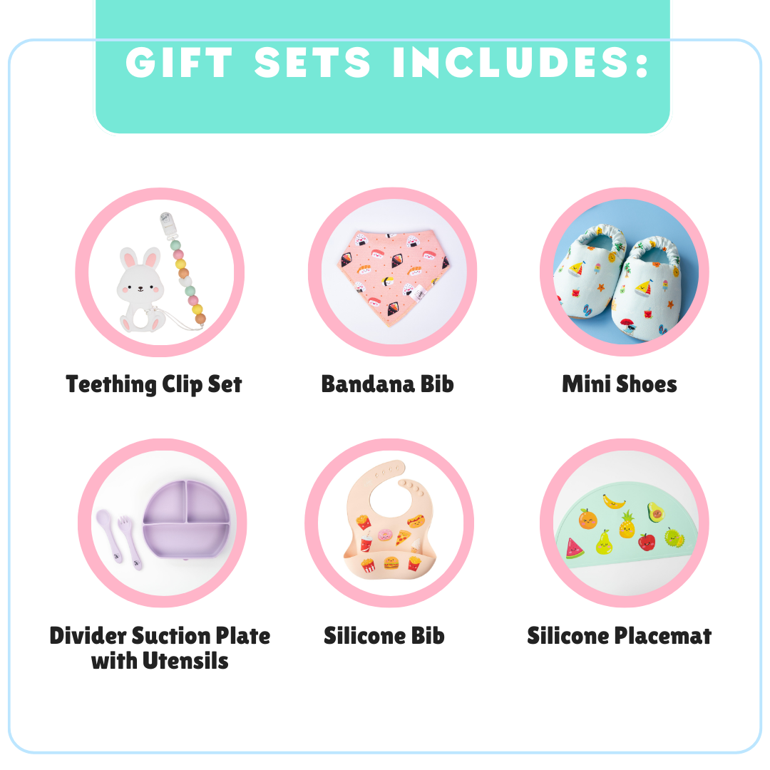 Happy 100 Days Gift Set (Personalised Name on Box) - Little Bearnie 