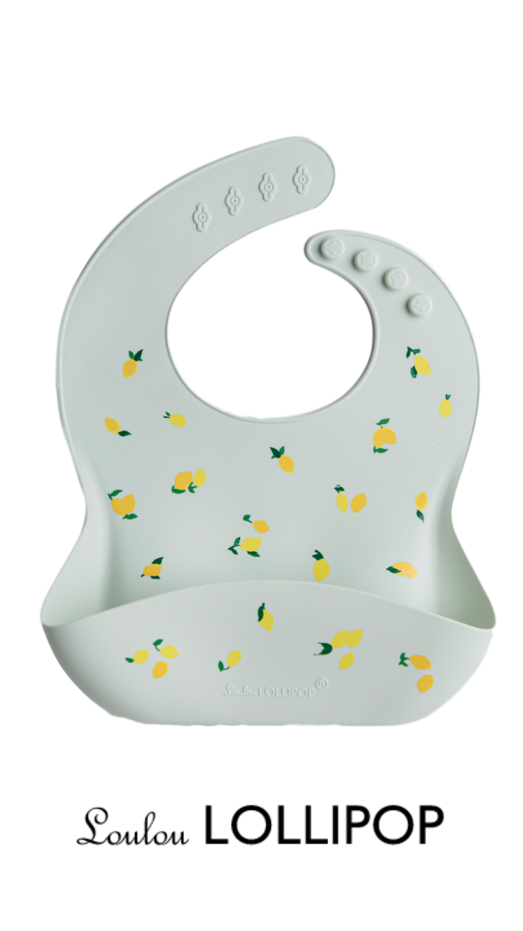 [SALE] Silicone Bib - Lemon - Little Bearnie 