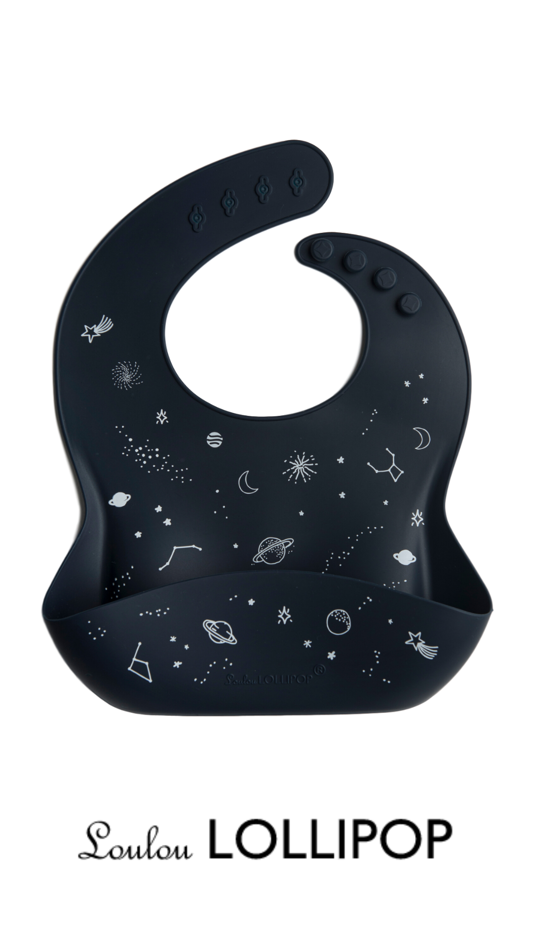 [SALE] Silicone Bib - Space