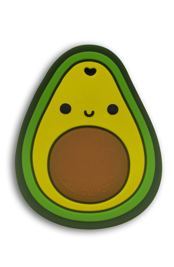 Modern Baby Teether - Avocado - Little Bearnie 