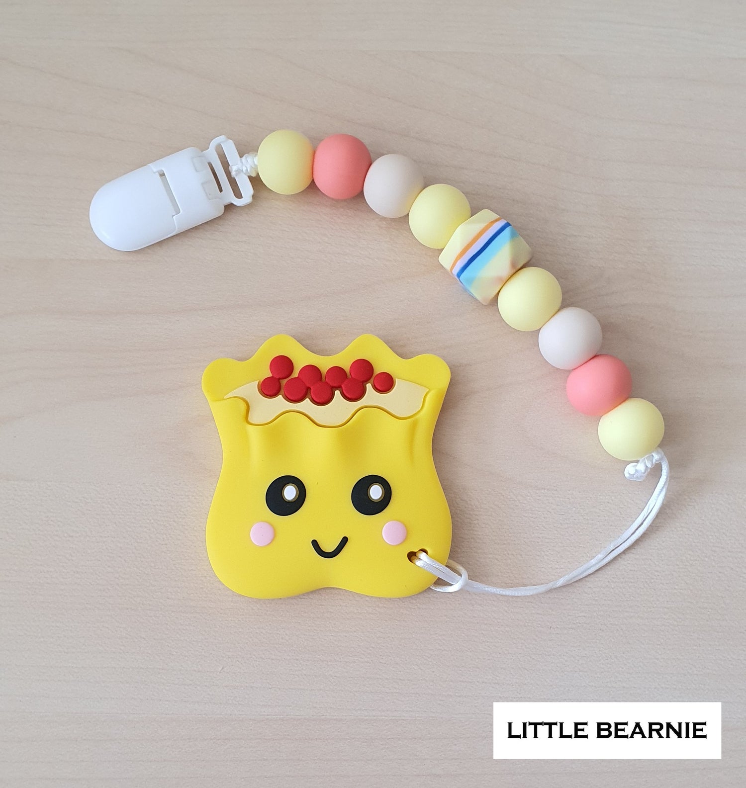 Modern Baby Teether Clip Set - Siewmai (A) - Little Bearnie 