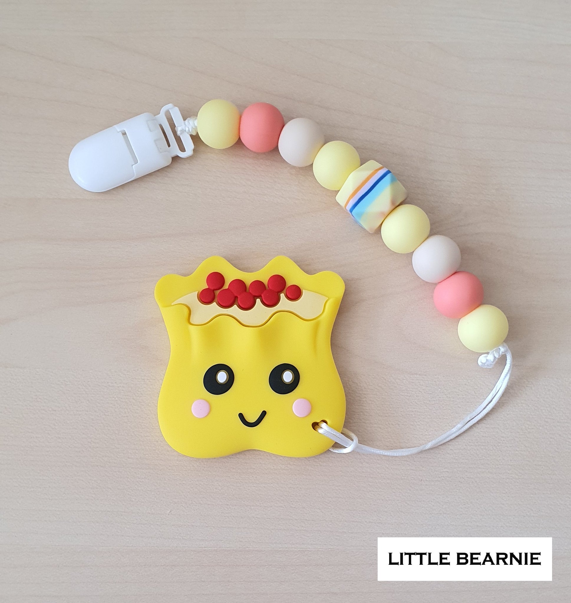 Modern Baby Teether Clip Set - Siewmai (A) - Little Bearnie 