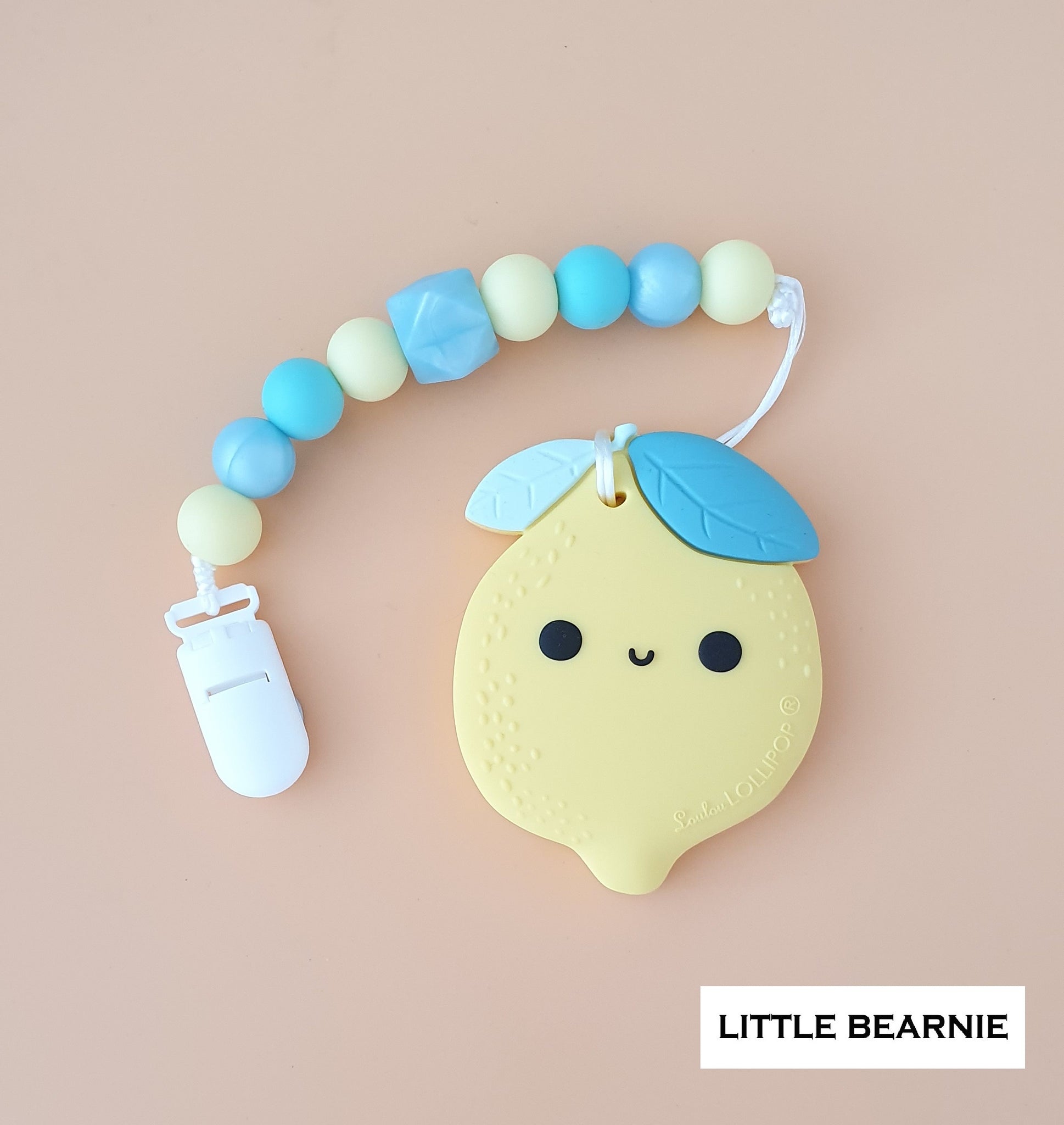 [SALE] Modern Baby Teether Clip Set - Cute Cute Lemon