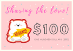 $100 BEARNIE-Gift Card