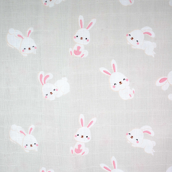 Swaddle / Baby Blanket - Bunny - Little Bearnie 