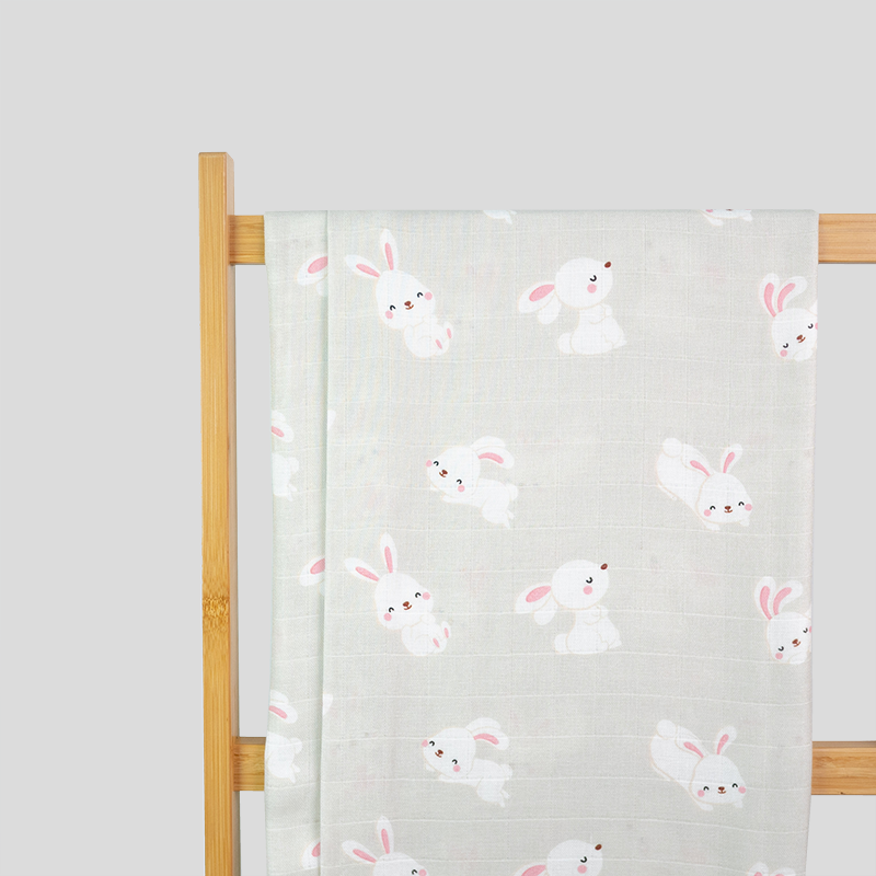 Swaddle / Baby Blanket - Bunny - Little Bearnie 