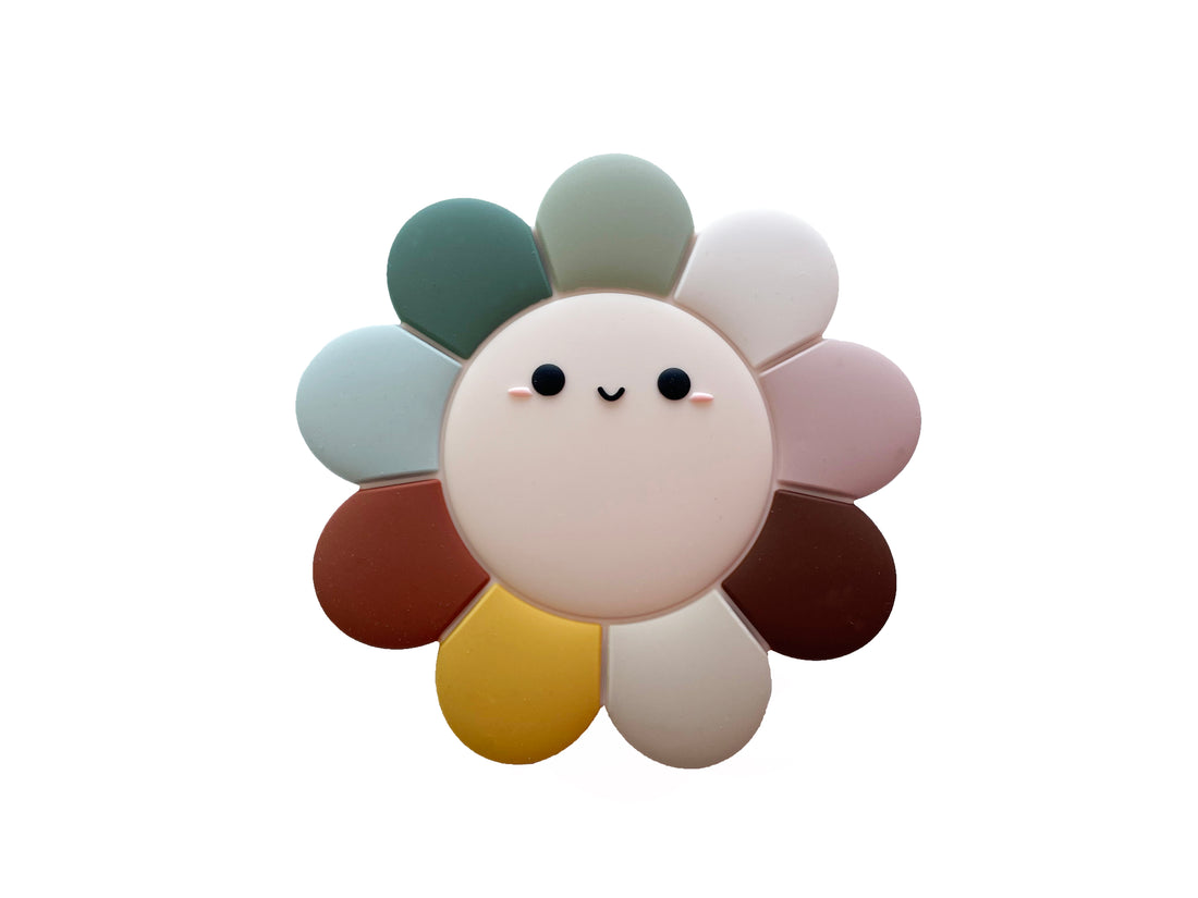 [SALE] Modern Baby Teether - Daisy Flower - Little Bearnie 