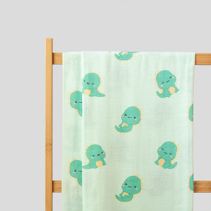 Swaddle / Baby Blanket - T-Rex Dino