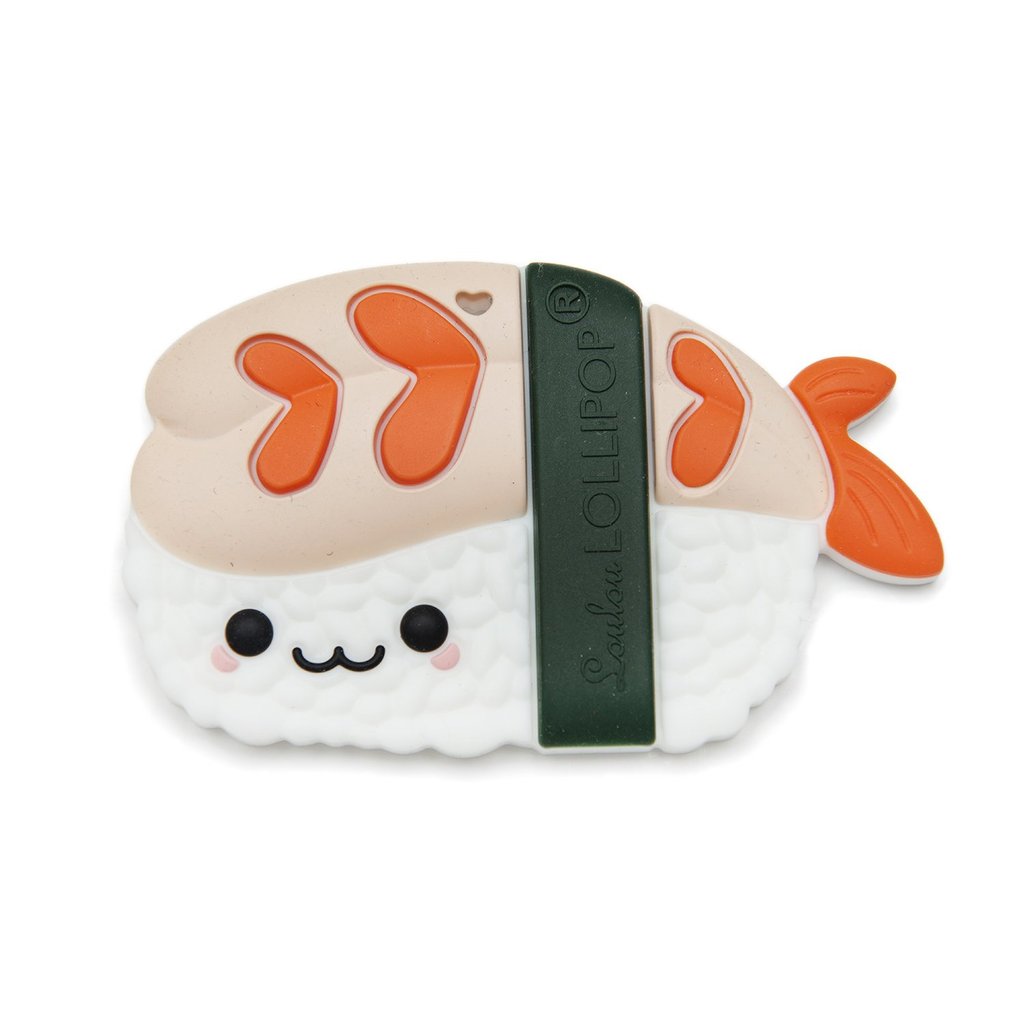 Modern Baby Teether - Kawaii Ebi Sushi