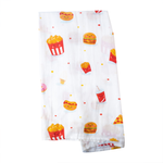 Swaddle / Baby Blanket - Fastfood - Little Bearnie 