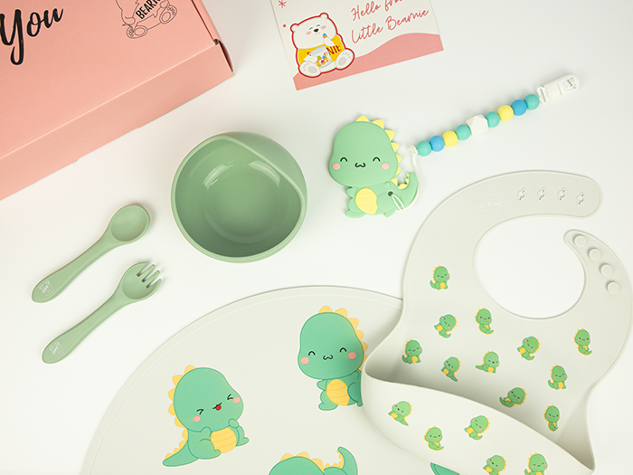 CHEW & EAT - Deluxe Feeding Gift Set - Little Bearnie 