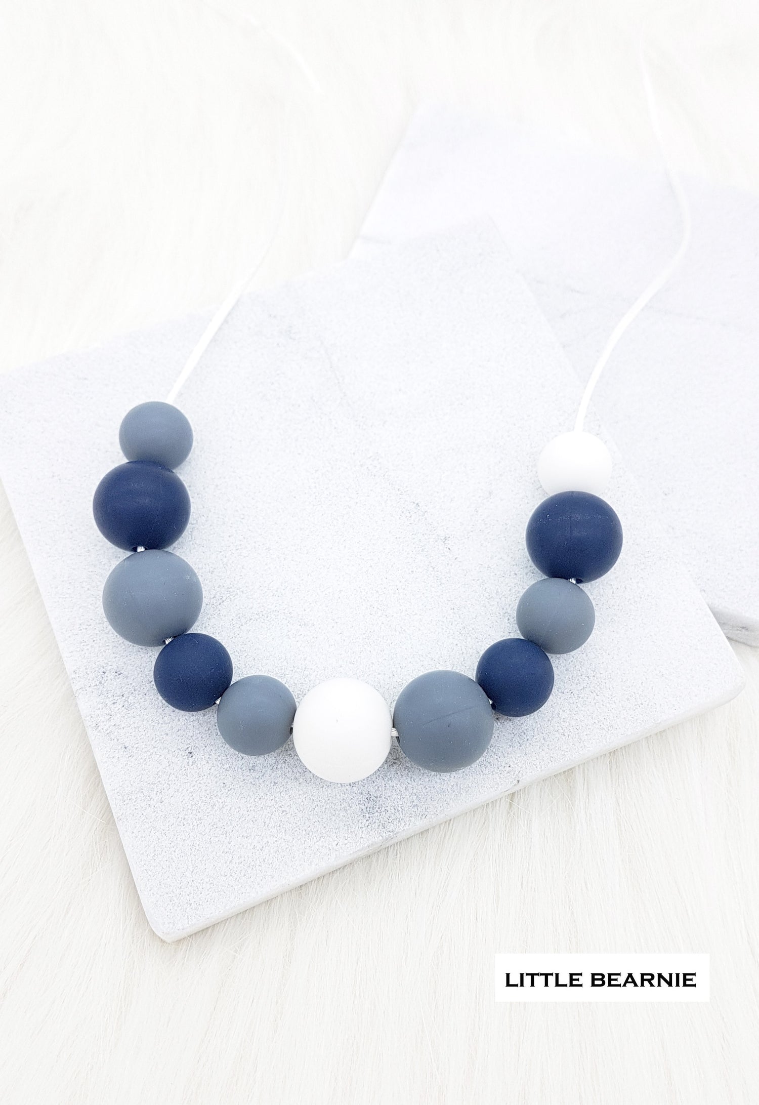 Handmade Beads Necklace - Angela - Little Bearnie 