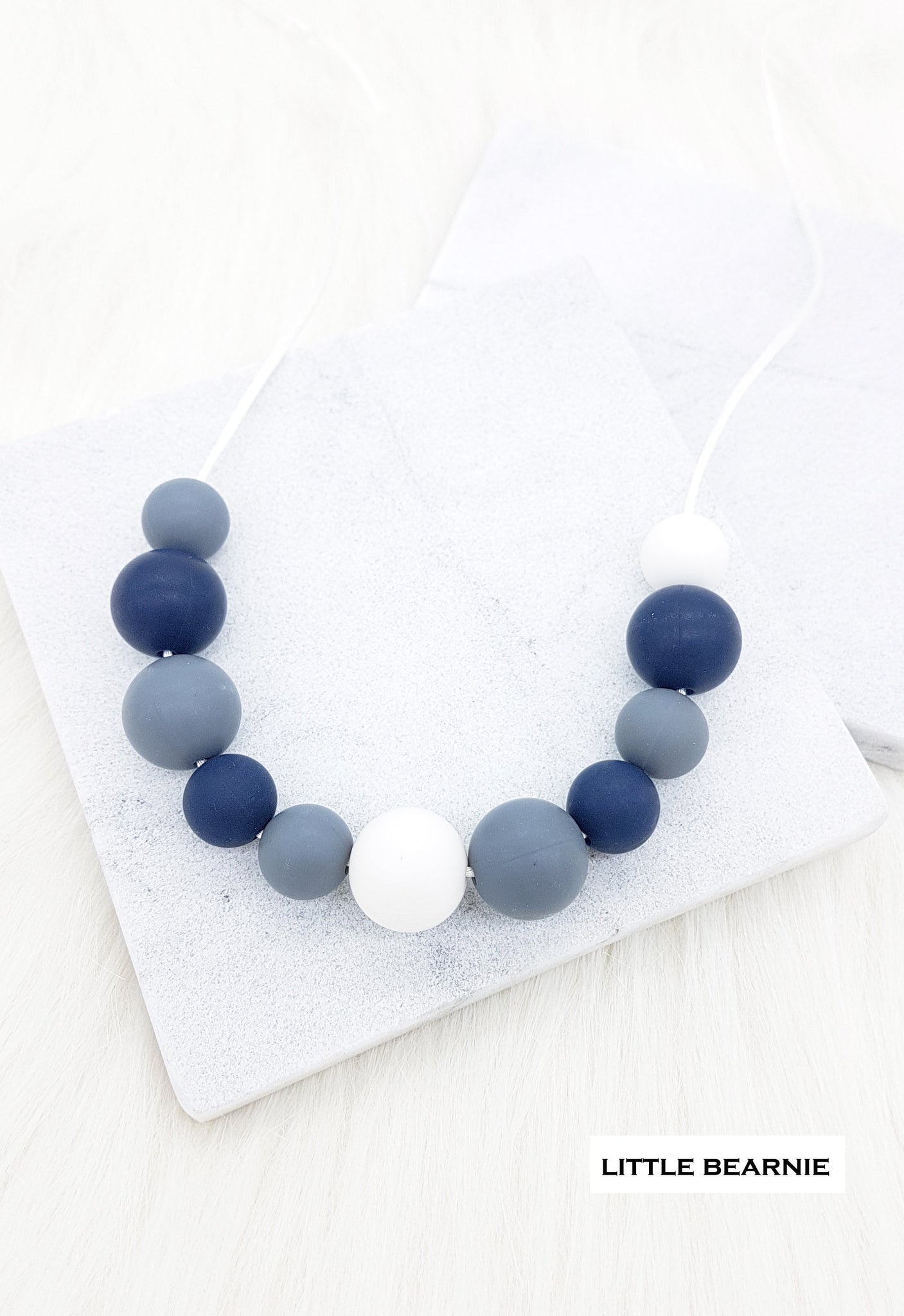 Handmade Beads Necklace - Angela - Little Bearnie 