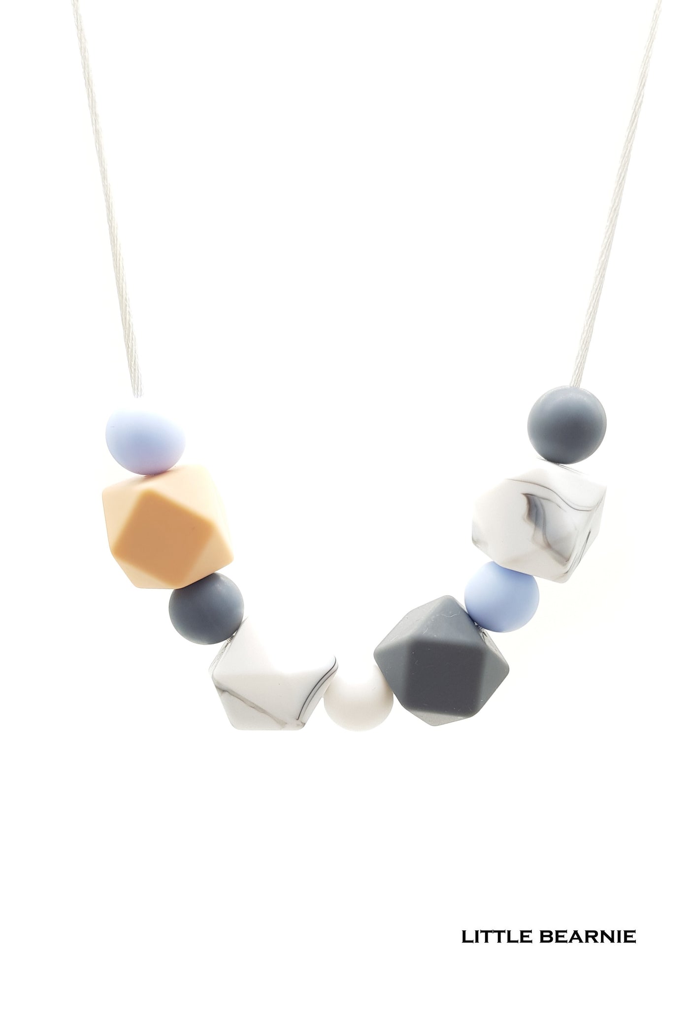Handmade Beads Necklace  - Celeste - Little Bearnie 