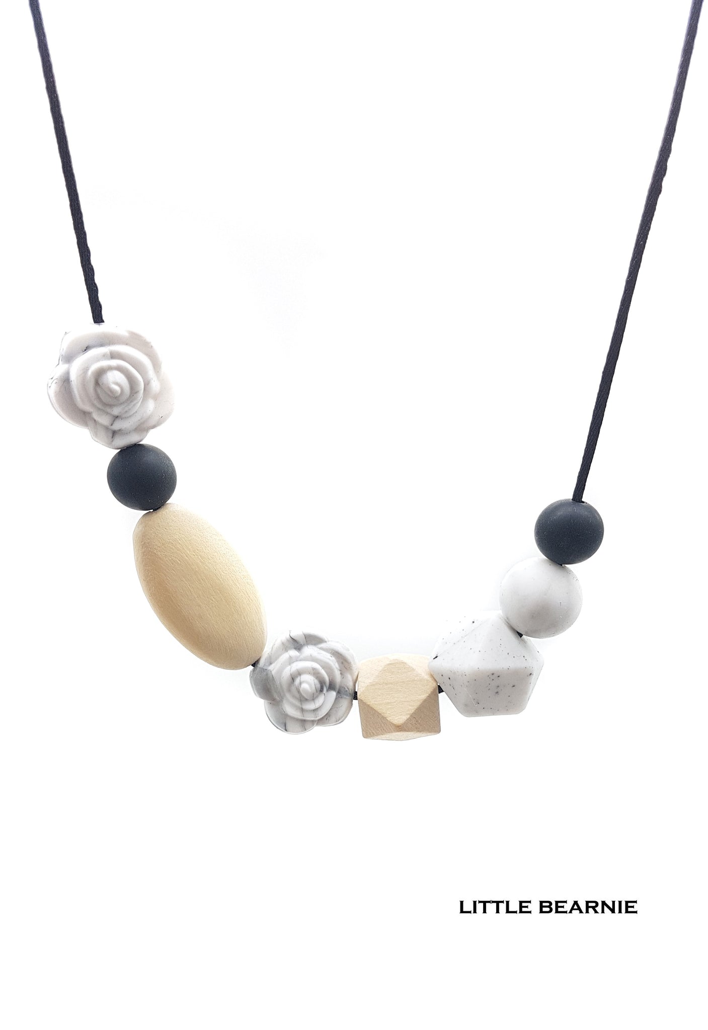 Handmade Beads Necklace  - Celine - Little Bearnie 