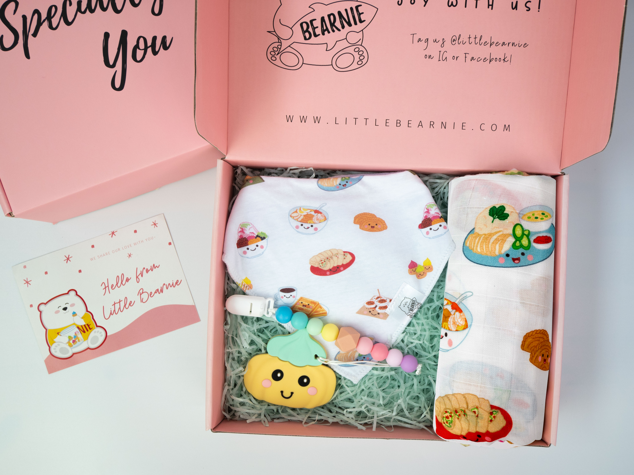Hello Little One - Baby Premium Gift Set (Singapore Local Foodies Series) - Little Bearnie 