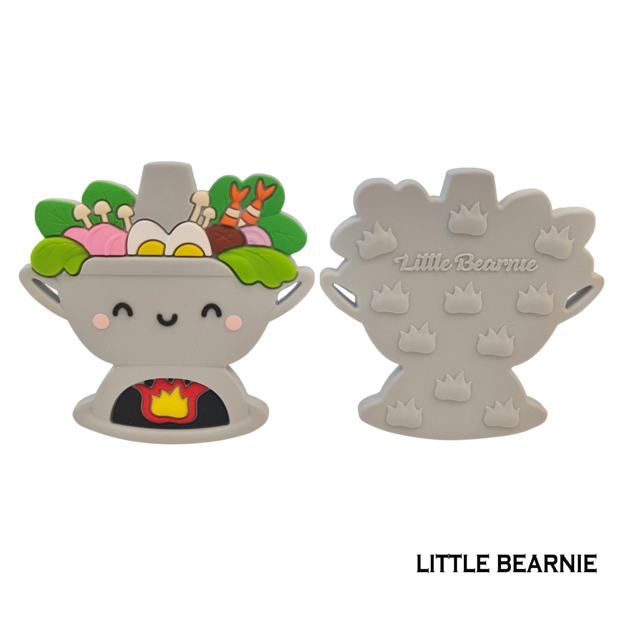 Modern Baby Teether - Hotpot - Little Bearnie 