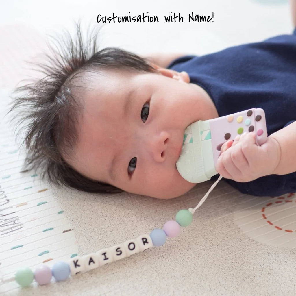Customization - Baby Teether Clip Set