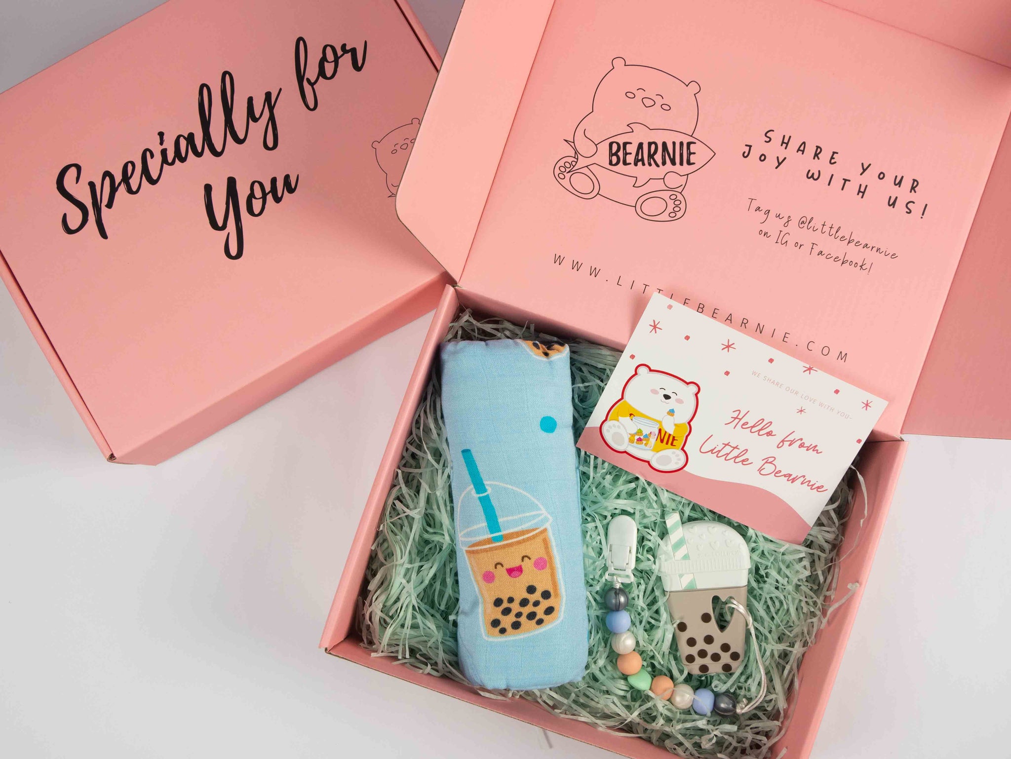Baby Signature Gift Set (Boba Series) - Little Bearnie 