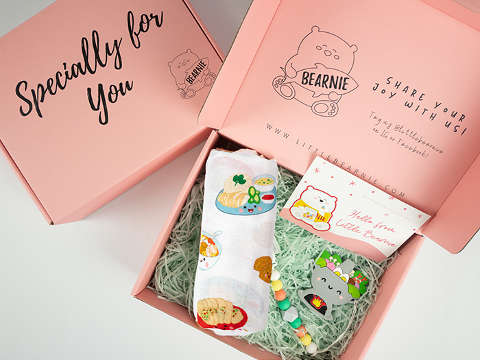 Baby Signature Gift Set (Singapore Local Foodies Series) - Little Bearnie 