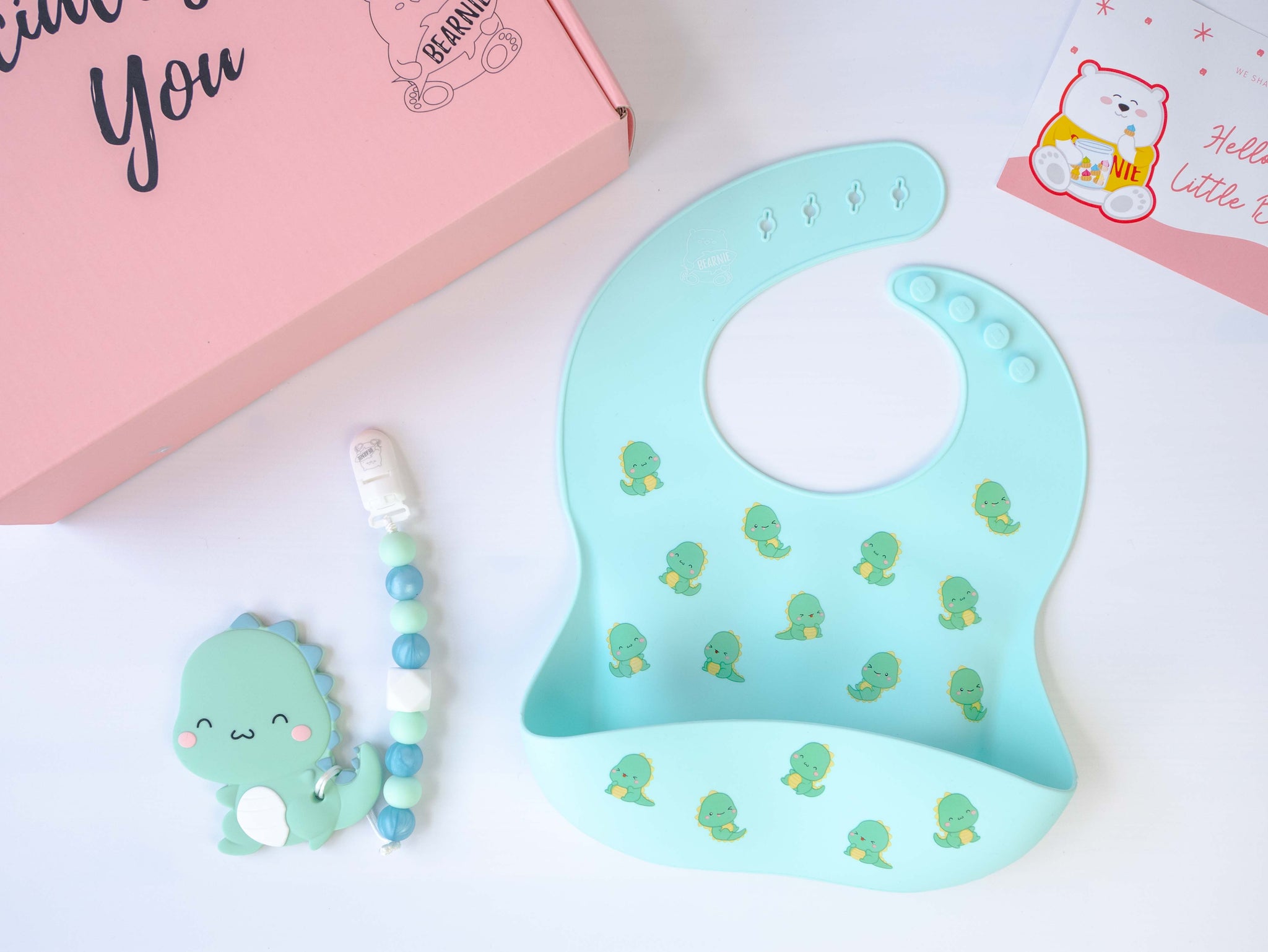 Baby Classic Gift Set (T-Rex Dino Series) - Little Bearnie 