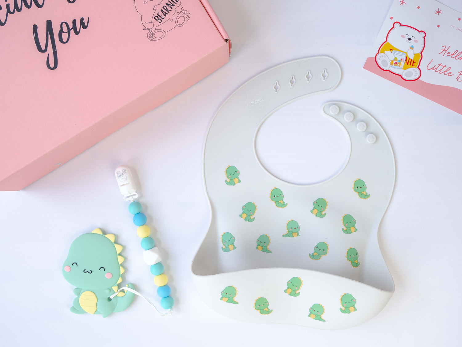 Baby Classic Gift Set (T-Rex Dino Series) - Little Bearnie 