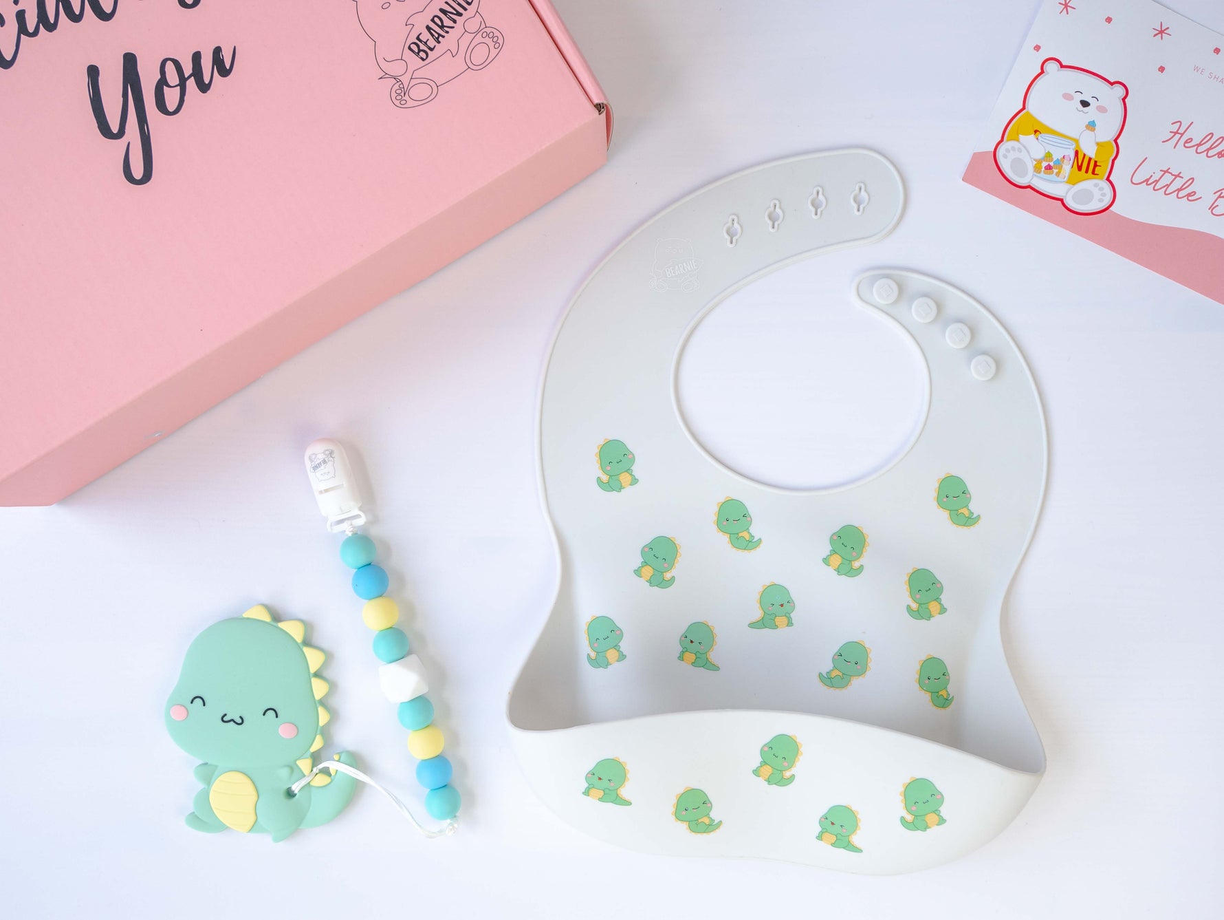 Baby Classic Gift Set (T-Rex Dino Series) - Little Bearnie 