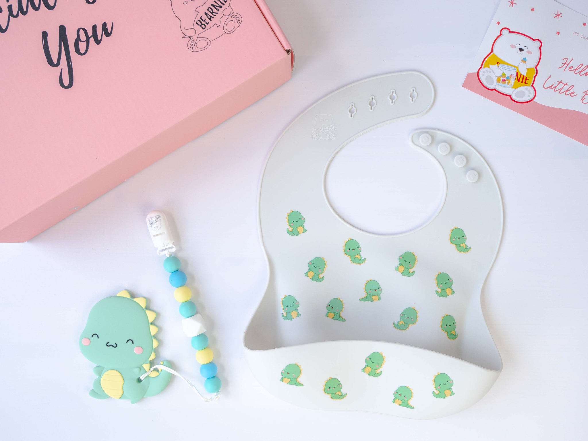 Baby Classic Gift Set (T-Rex Dino Series) - Little Bearnie 