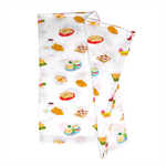 Swaddle / Baby Blanket - Singapore Local Foodies - Little Bearnie 