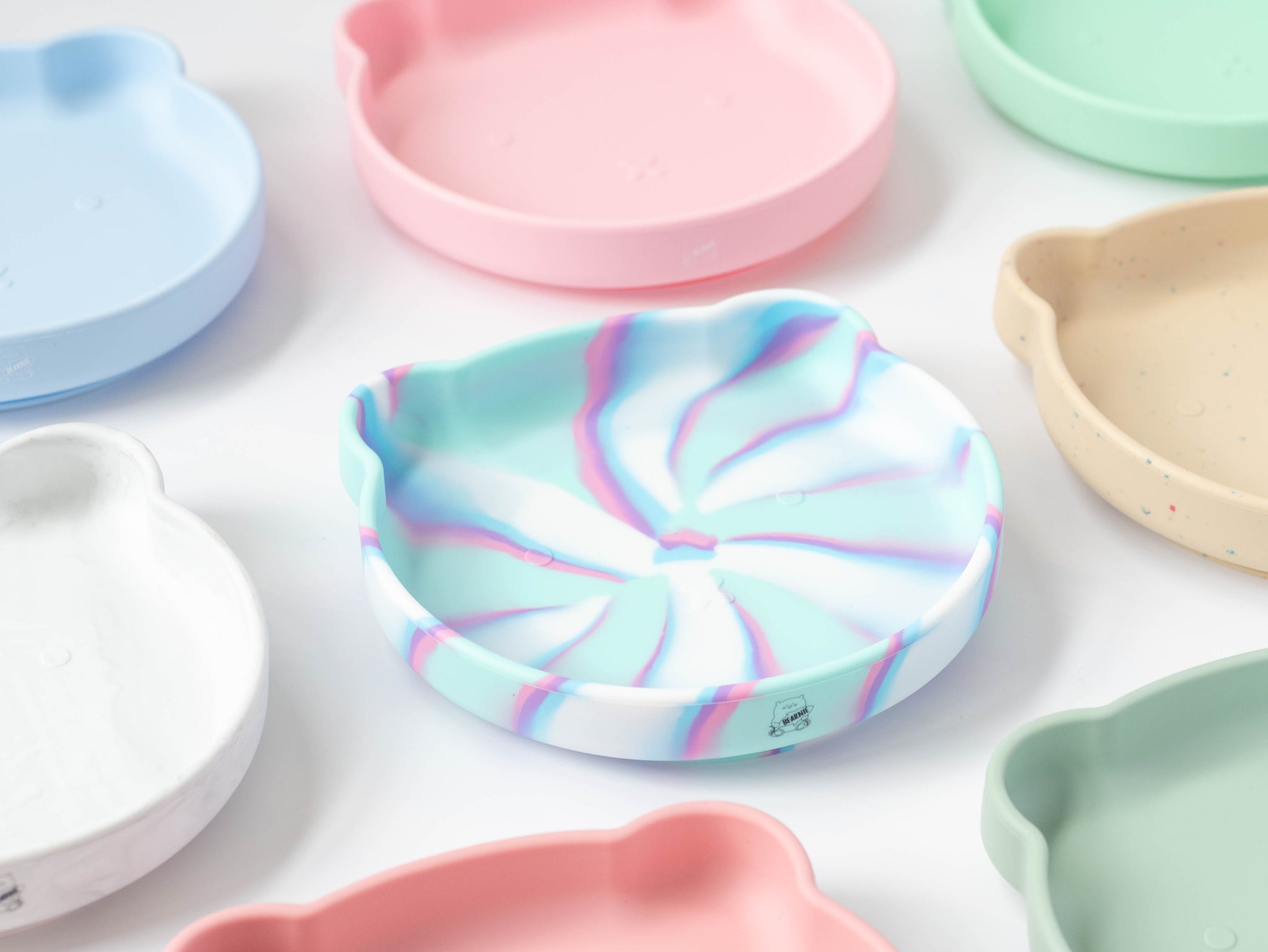 [SALE] Grow with Bearnie Silicone Suction Plate - Little Bearnie 