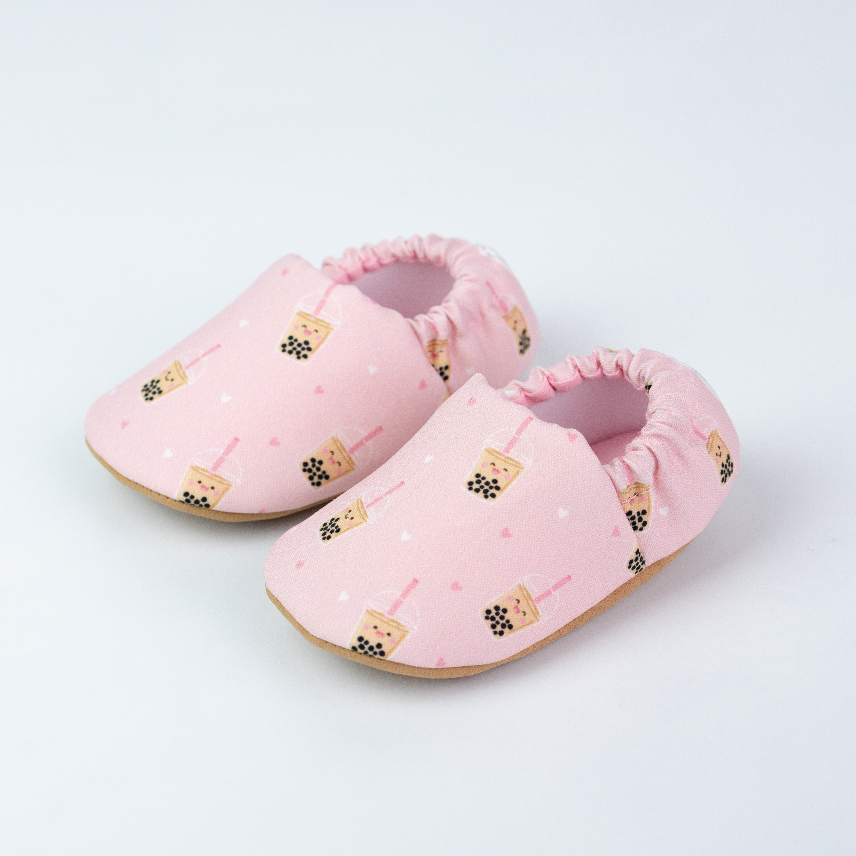Mini Shoes - Boba (Pink) - Little Bearnie 