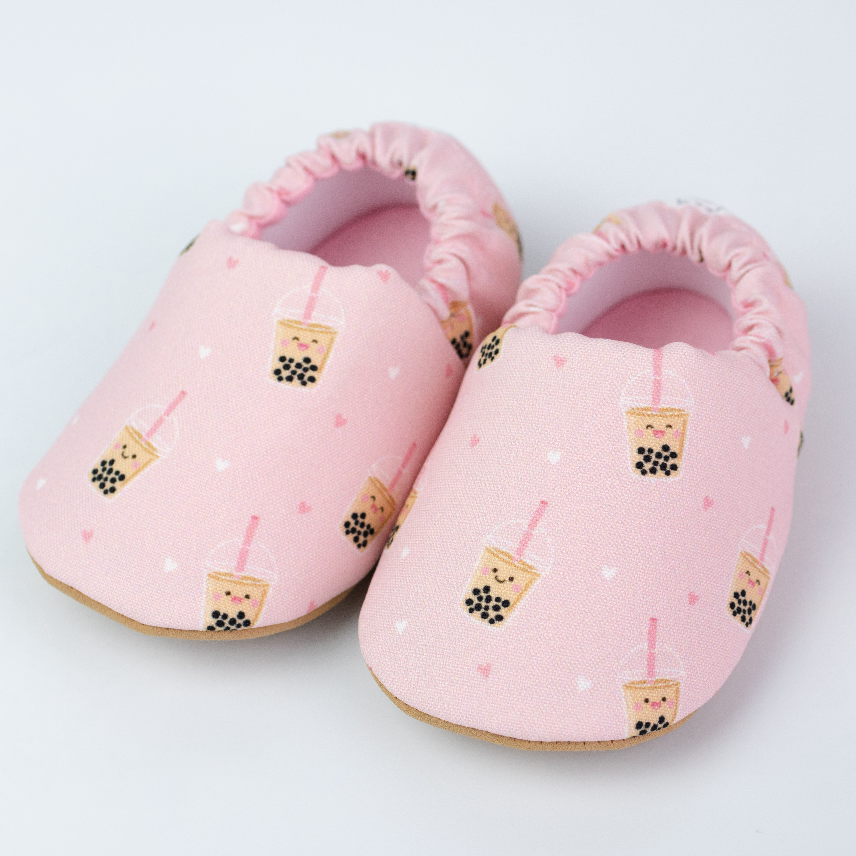 Mini Shoes - Boba (Pink) - Little Bearnie 