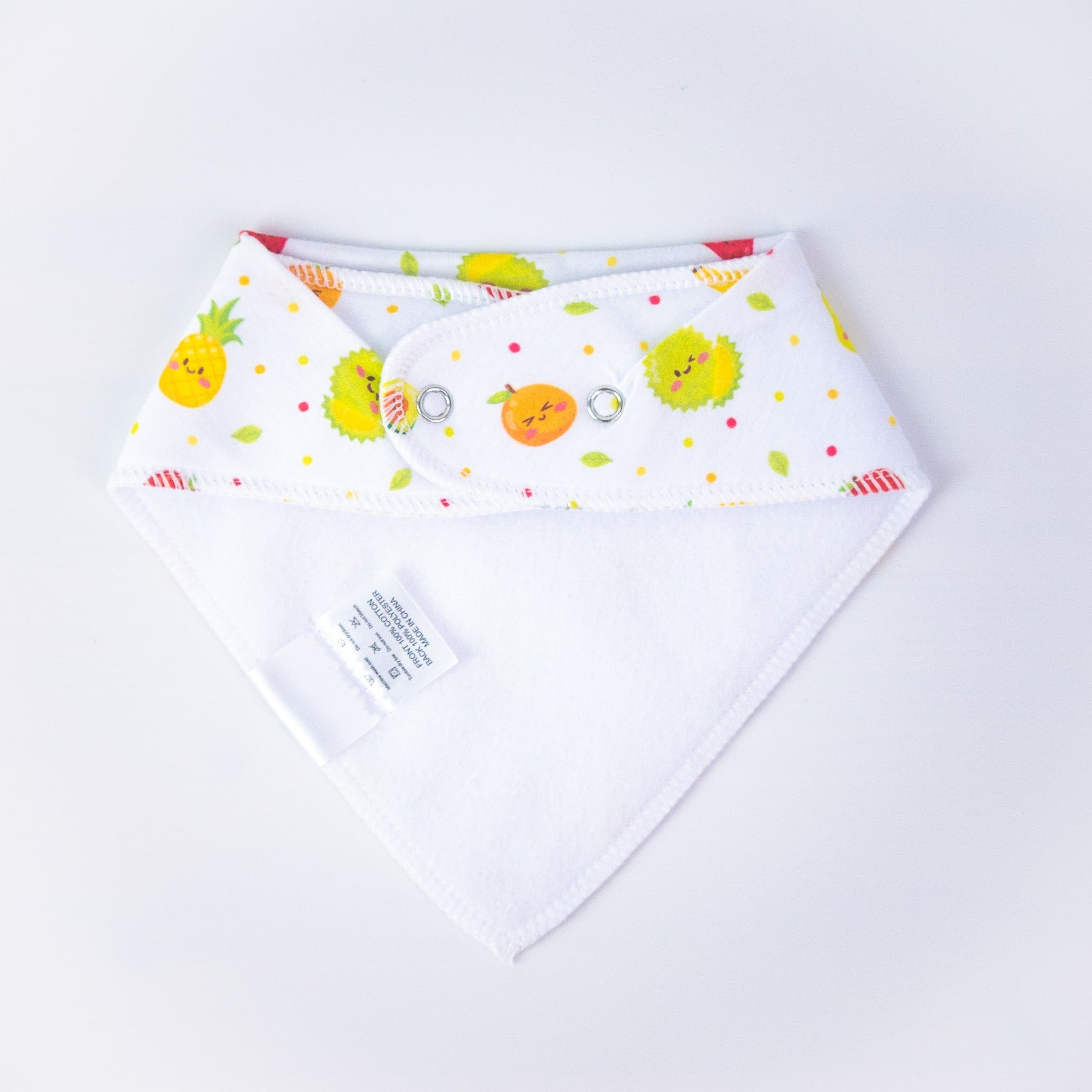 Bandana Drool Bib - Fruity Fruits - Little Bearnie 