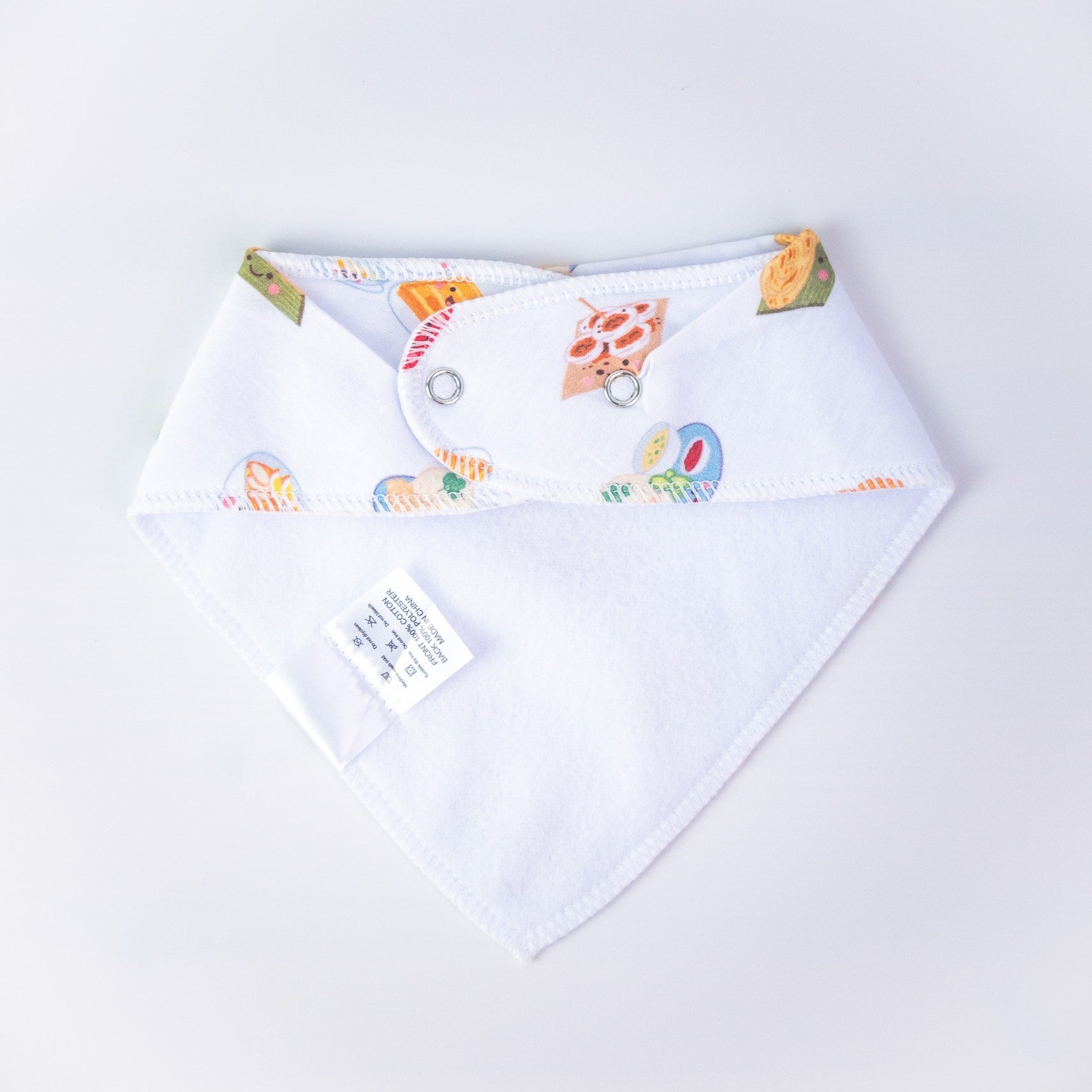 Bandana Drool Bib - Singapore Local Foodies - Little Bearnie 