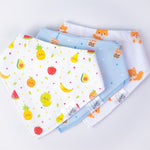 [Bundle of 3] Bandana Drool Bib - Mix & Match - Little Bearnie 